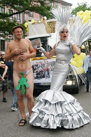 Sehen Sie hier die besten Bilder vom CSD in München.