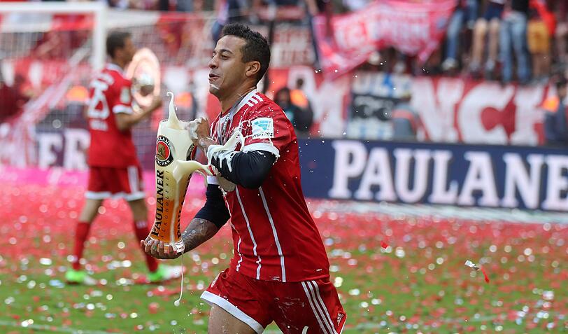 Die Bilder von der Meisterfeier des FC Bayern.