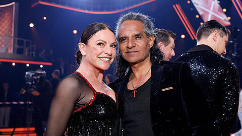 Christine Neubauer muss ihrem Partner José Campos vor laufender Kamera widersprechen.