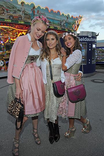 Franziska Knuppe, Cathy Hummels und Sarah Lombardi