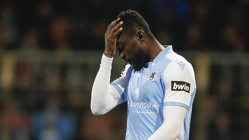 Verlor seine anfangs gute Form beim TSV 1860: Leihspieler Prince Osei Owusu.