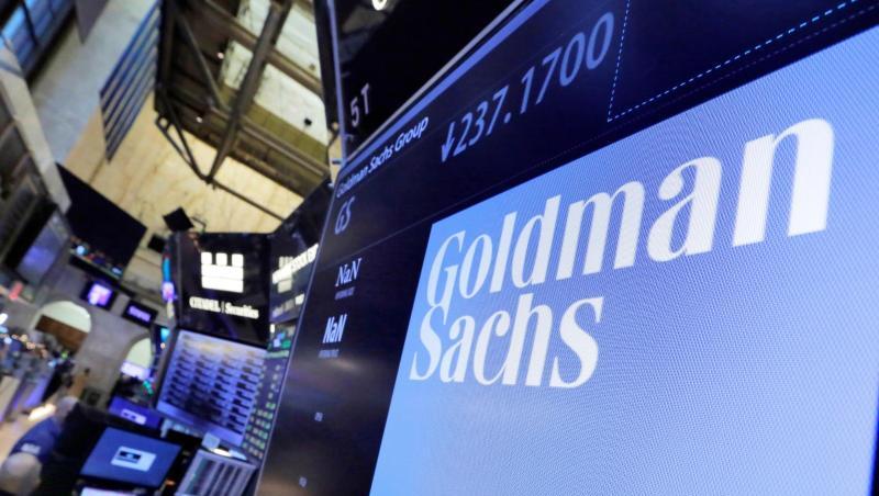 Der Gewinn von Goldman Sachs ist um die Hälfte eingebrochen. Der Gewinn von Goldman Sachs ist um die Hälfte eingebrochen.