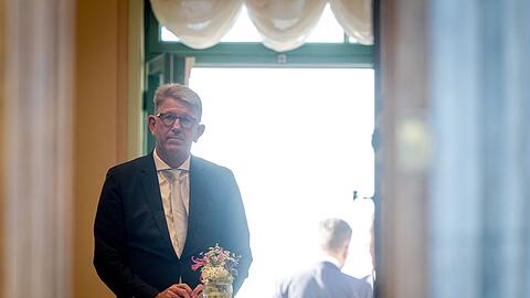 Kulturstaatsminister Weimer zum Auftakt der Klausur. Er reiste wegen eines Trauerfalls in der Familie kurzfristig ab. Kulturstaatsminister Weimer zum Auftakt der Klausur. Er reiste wegen eines Trauerfalls in der Familie kurzfristig ab.