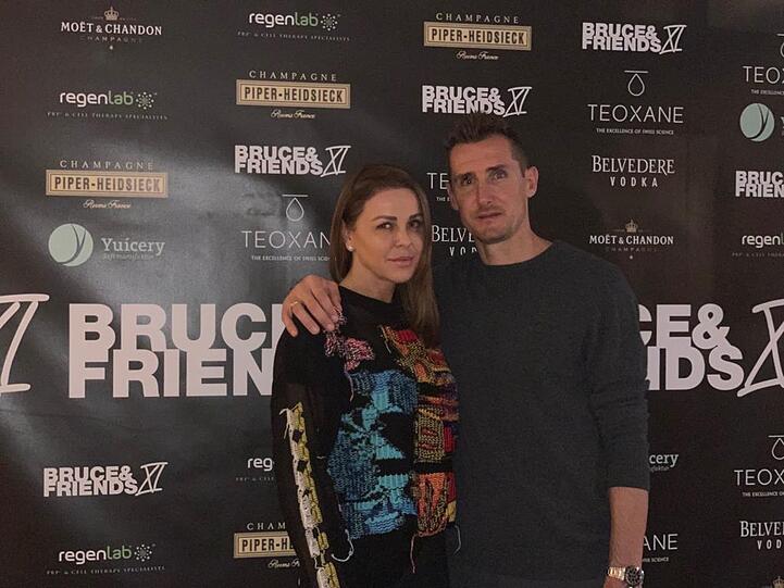 Miroslav Klose und Frau Sylwia