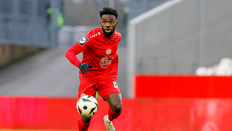 Trifft am Sonntag aus seinen ehemaligen Arbeitgeber: Essens Joseph Boyamba.