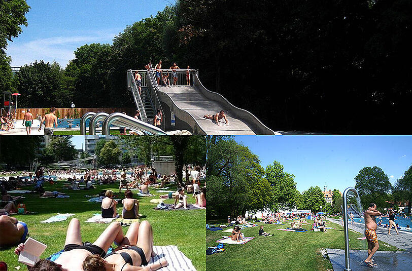 Auf solches Wetter werden die Badefreunde über Pfingsten wohl vergeblich hoffen.