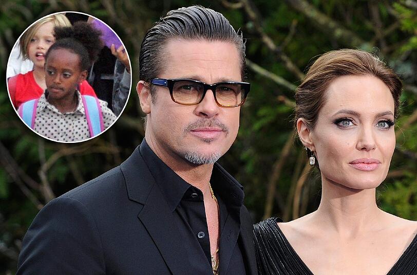 Angelina Jolie und Brad Pitt müssen sich um das Sorgerecht für ihre älteste Tochter Zahara sorgen.