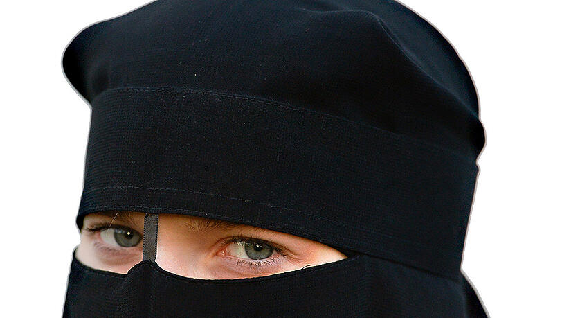 Die Mehrheit der Deutschen lehnt die Vollverschleierung muslimischer Frauen ab. Die Mehrheit der Deutschen lehnt die Vollverschleierung muslimischer Frauen ab.