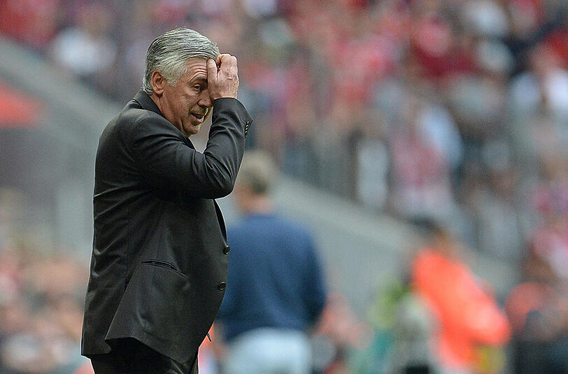 Bayern-Trainer Carlo Ancelotti: "Ich bin nicht besorgt, doch wir müssen auf den Neustart achten."