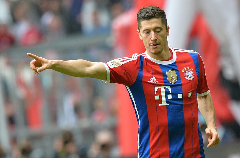 Stürmer Nummer 1 beim FC Bayern: Robert Lewandowski.