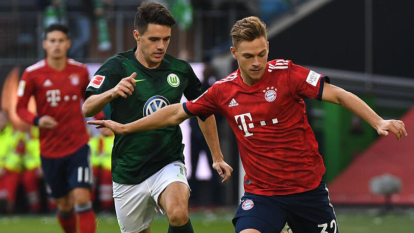 JOSHUA KIMMICH, NOTE 4: Gleich zu Beginn mit einem wackligen Rückpass, hatte gegen den schnellen und trickreichen Brekalo, mit dem er einige Mühe hatte. Kam beim 1:2 zu spät im Laufduell mit Weghorst.