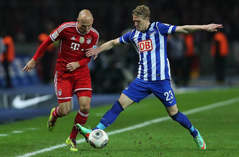 Arjen Robben: Note 3. Meister der Geilheit. Gab von Sekunde eins an Gas, als ob&rsquo;s um WM und Champions-League-Pokal gleichzeitig ging. Allerdings ohne Torbeteiligung.