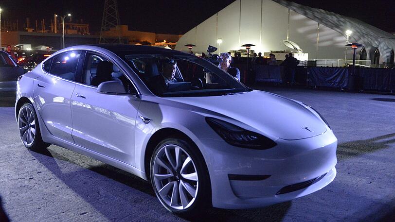 Gefragt, aber kaum zu haben: Nur 260 Stück des Tesla Model 3 wurden im ersten Quartal gebaut.