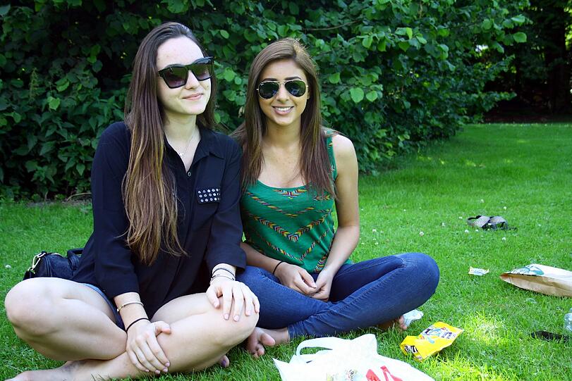 Hauttyp 1 und 4: Katrina und Hidiye.