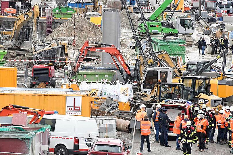 Weitere Bilder vom Großeinsatz am Mittwochmittag.
