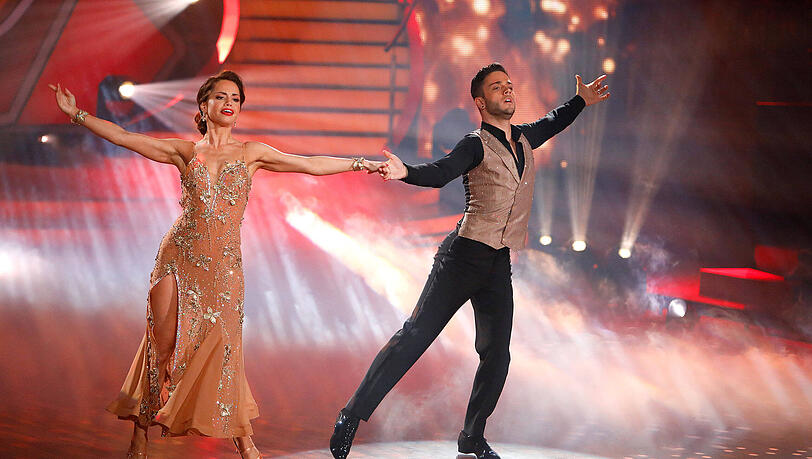 Christina Luft und Luca H&auml;nni lernten sich 2020 bei "Let's Dance" kennen und lieben.