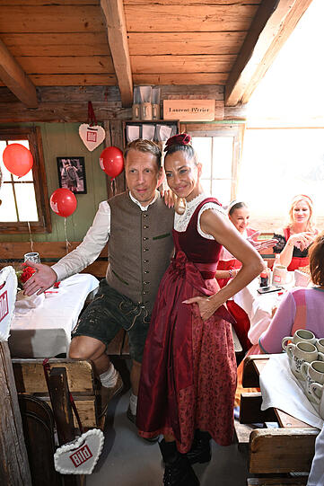 Oliver Pocher und Ex-Frau Alessandra Meyer-W&ouml;lden bei der Er&ouml;ffnung des 191. Oktoberfests.