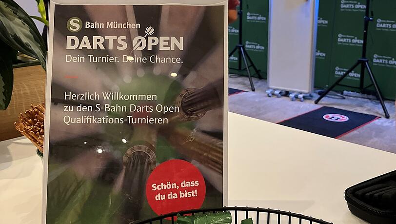 Die "S-Bahn Darts Open" findet zum ersten mal in der Kleinen Olympiahalle in München statt.