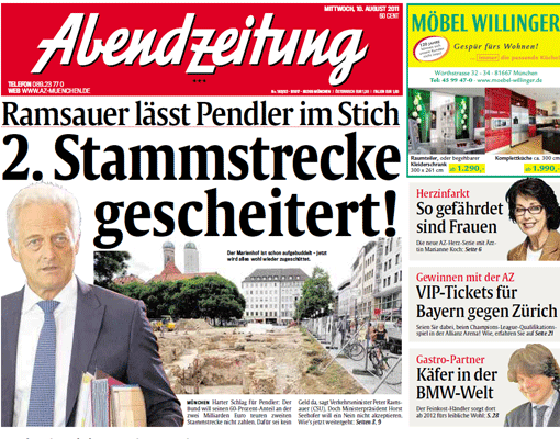 Jahres-Rückblick: Rückblick: Das Jahr 2011 in AZ-Schlagzeilen - München - Abendzeitung München