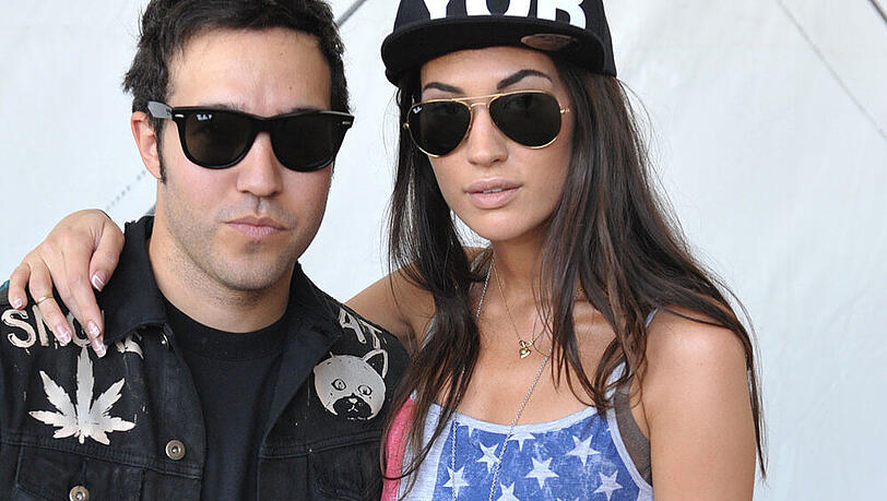 Pete Wentz und Meagan Camper auf dem "Coachella" 2013 Pete Wentz und Meagan Camper auf dem "Coachella" 2013