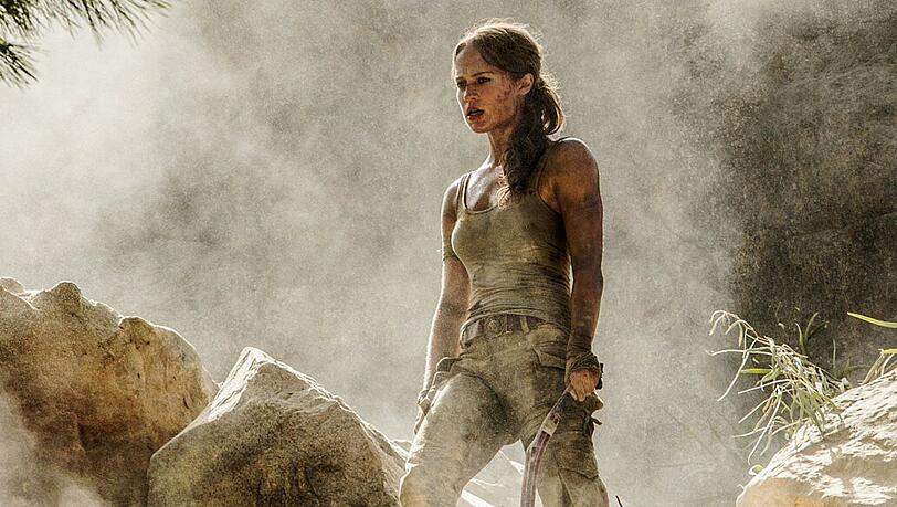 Sie ist die Neue: Ein erstes Bild zeigt Alicia Vikander als Lara Croft.
