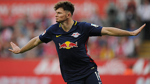 Macht den Abflug: Oliver Burke von RB Leipzig.