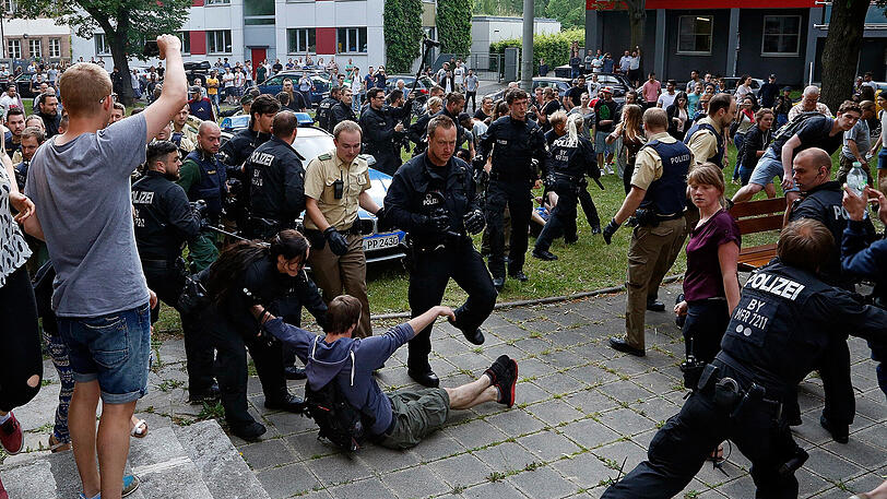 Am 31. Mai eskalierte ein Einsatz am Nürnberger Schulzentrum.