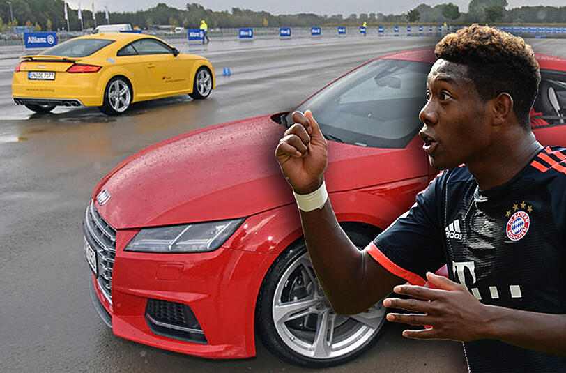 Ein Kumpel von David Alaba fuhr seinen Bayern-Dienstwagen zu Schrott.