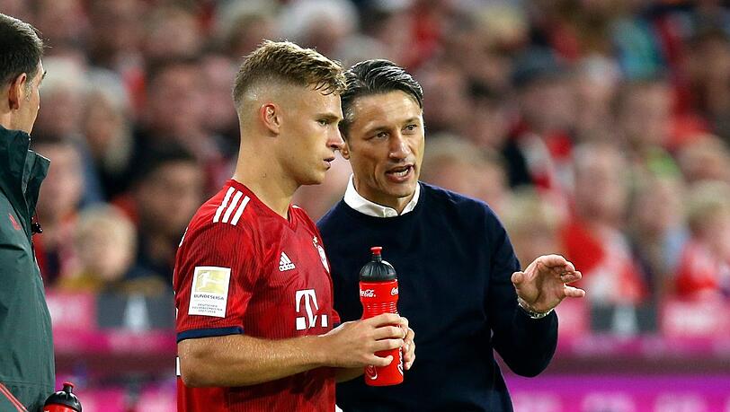 Mentor und Schüler: Niko Kovac und Joshua Kimmich beim FC Bayern. Mentor und Schüler: Niko Kovac und Joshua Kimmich beim FC Bayern.