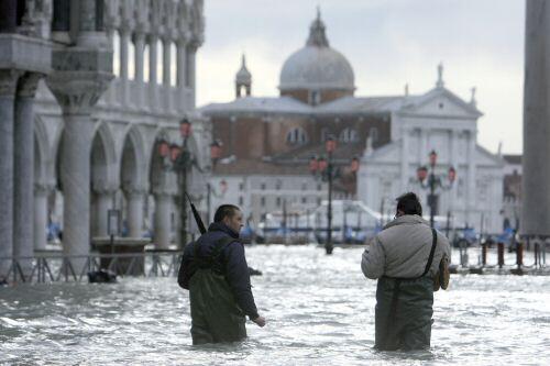 Der Markus-Platz in Venedig