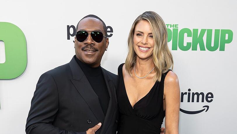 Eddie Murphy mit Gattin Paige Butcher bei der Premiere seines neuen Films "The Pickup".