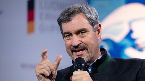 CSU-Chef Söder sagte, das Recht stehe wieder "an erster Ordnung". (Archivbild)