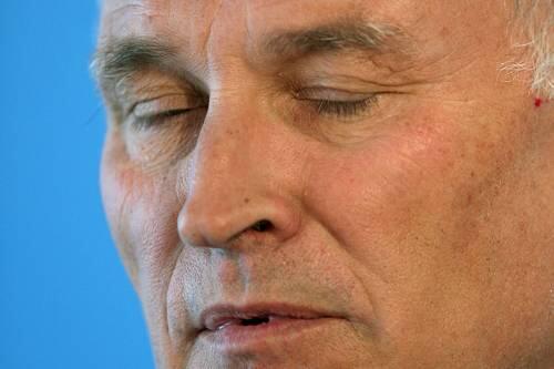 Wenn Frust und Erleichterung sich mischen: Erwin Huber
