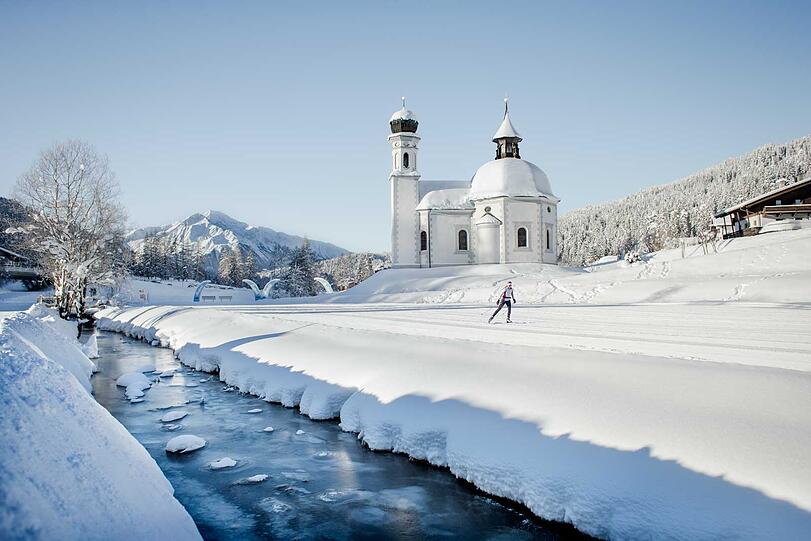 Die Olympiaregion Seefeld bietet täglich frisch gespurte Langlauf-Strecken sowohl für den Klassik- als auch den Skatingstil.