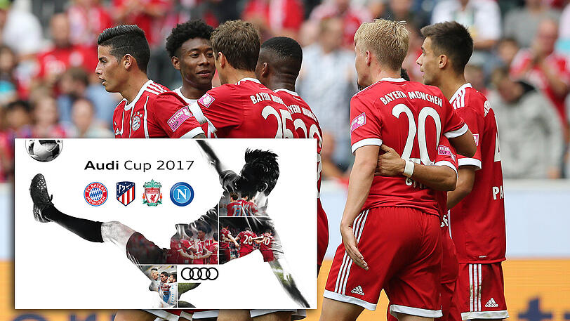 Mitmachen beim AZ-Gewinnspiel und mit etwas Glück beim Audi Cup dabei sein!
