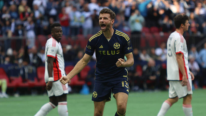 Er brilliert in Vancouver: Bayern-Ikone Thomas Müller. Er brilliert in Vancouver: Bayern-Ikone Thomas Müller.