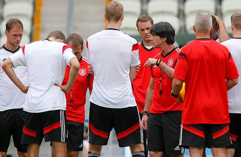 Die Bilder vom Abschlusstraining der DFB-Elf.