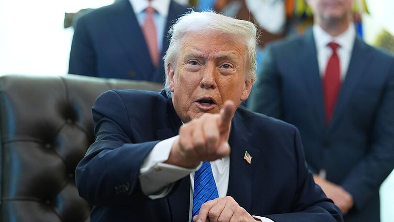 Donald Trump behauptete wiederholt, man habe ihm "die Wahl gestohlen".