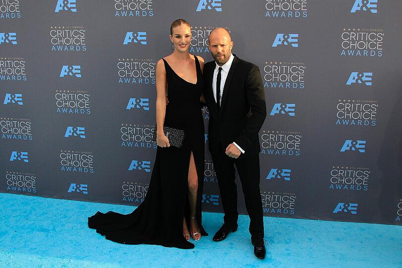 Frisch verlobt: Model Rosie Huntington-Whiteley und Action-Star Jason Statham