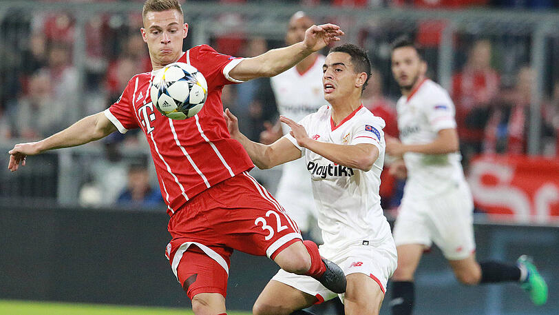 Joshua Kimmich: Note 3 - Offensivstark wie gewohnt, der junge Lahm-Klon. Probierte es auch mal selbst, sein Linksschuss flog am Tor vorbei (14.). Nicht fehlerfrei, ab und zu ein bisschen übermütig.