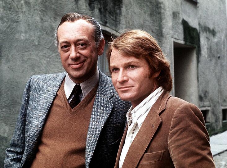 Welterfolg - made in München: Mit Horst Tappert in "Derrick" 1973.