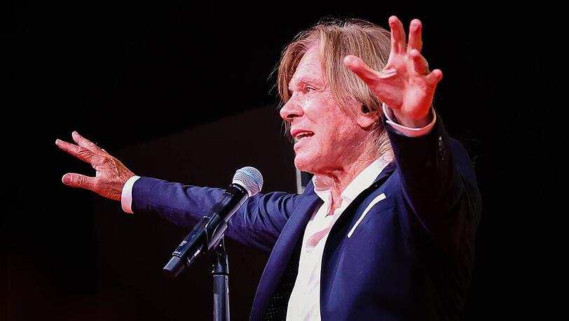 Jürgen Drews auf der Bühne bei seinem letzten Konzert.