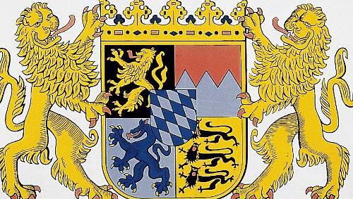 Das Bayerische Staatswappen: Im Freistaat herrscht eine hohe Lebensqualität. Das Bayerische Staatswappen: Im Freistaat herrscht eine hohe Lebensqualität.