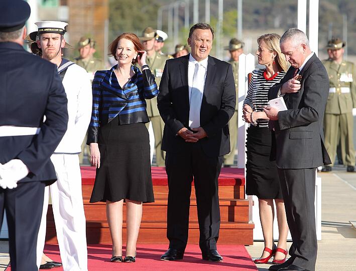 Die Bilder vom Besuch der Queen in Australien