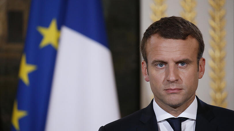 Dem französischen Präsidenten Emmanuel Macron steht sein erster EU-Gipfel bevor.