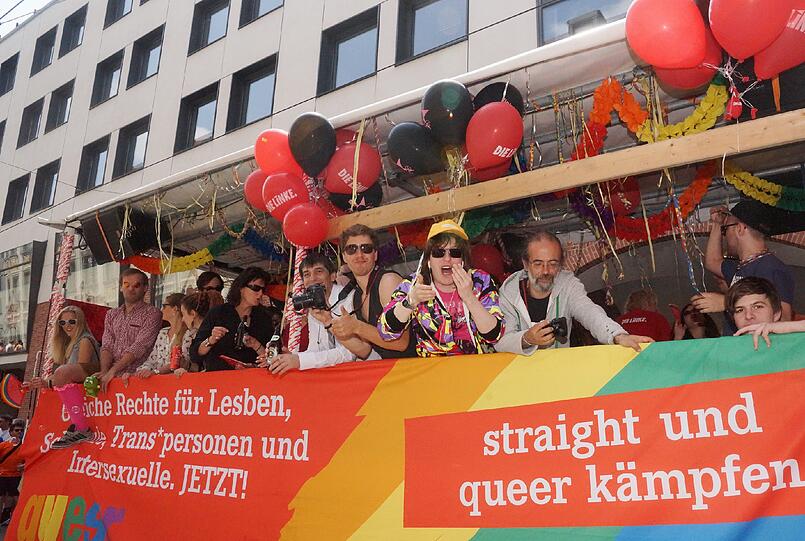 Die Bilder vom Christopher Street Day in der Münchner Innenstadt