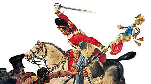 Mit Fahne und Schwert: Napoleons Armee auf Eroberungszug.