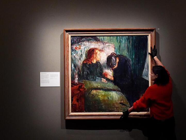 Edvard Munch, Das kranke Kind, 1907.