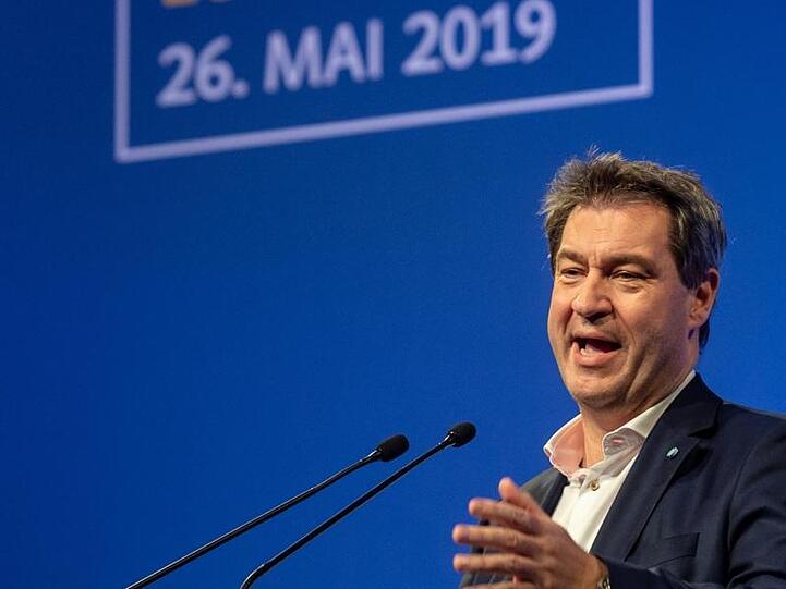 Markus Söder (CSU), Bayerns Ministerpräsident. Foto: Armin Weigel