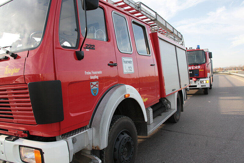 Crash bei Waldkraiburg - Die Bilder